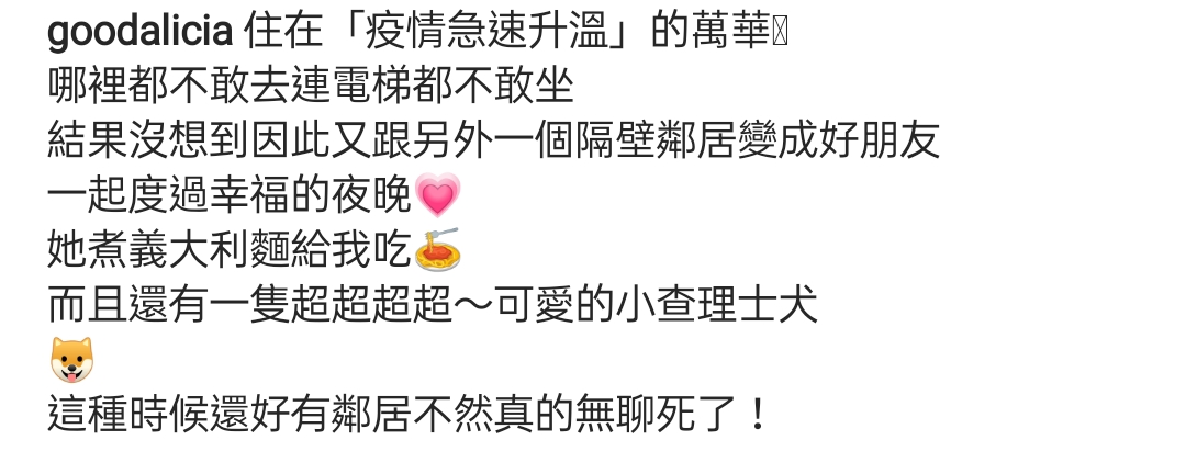 愛莉莎莎編輯過的文章。 圖：翻攝IG/愛莉莎莎