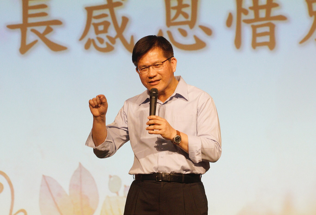 前交通部長林佳龍。 圖：張良一攝（資料照片）