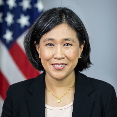 美國貿易代表戴琦與歐盟執委會副主席聯合聲明將向中國究責。 圖：翻攝自戴琦推特