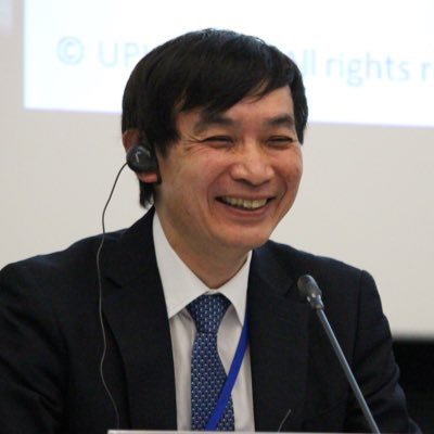 日本將派出目時政彥經驗豐富，將代表日本角逐萬國郵政聯盟秘書長寶座。 圖：翻攝自目時政彥推特