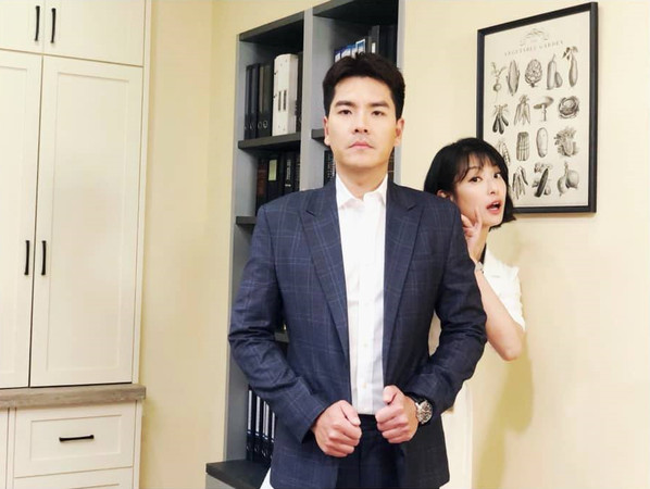王傳一因工作決定自己先禁足不回家。 圖：三立提供