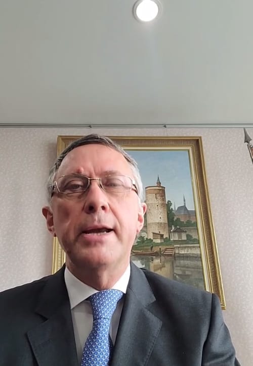比利時駐韓國大使萊斯庫耶在ig上致歉。 圖 : 翻攝自 belgiuminkorea ig