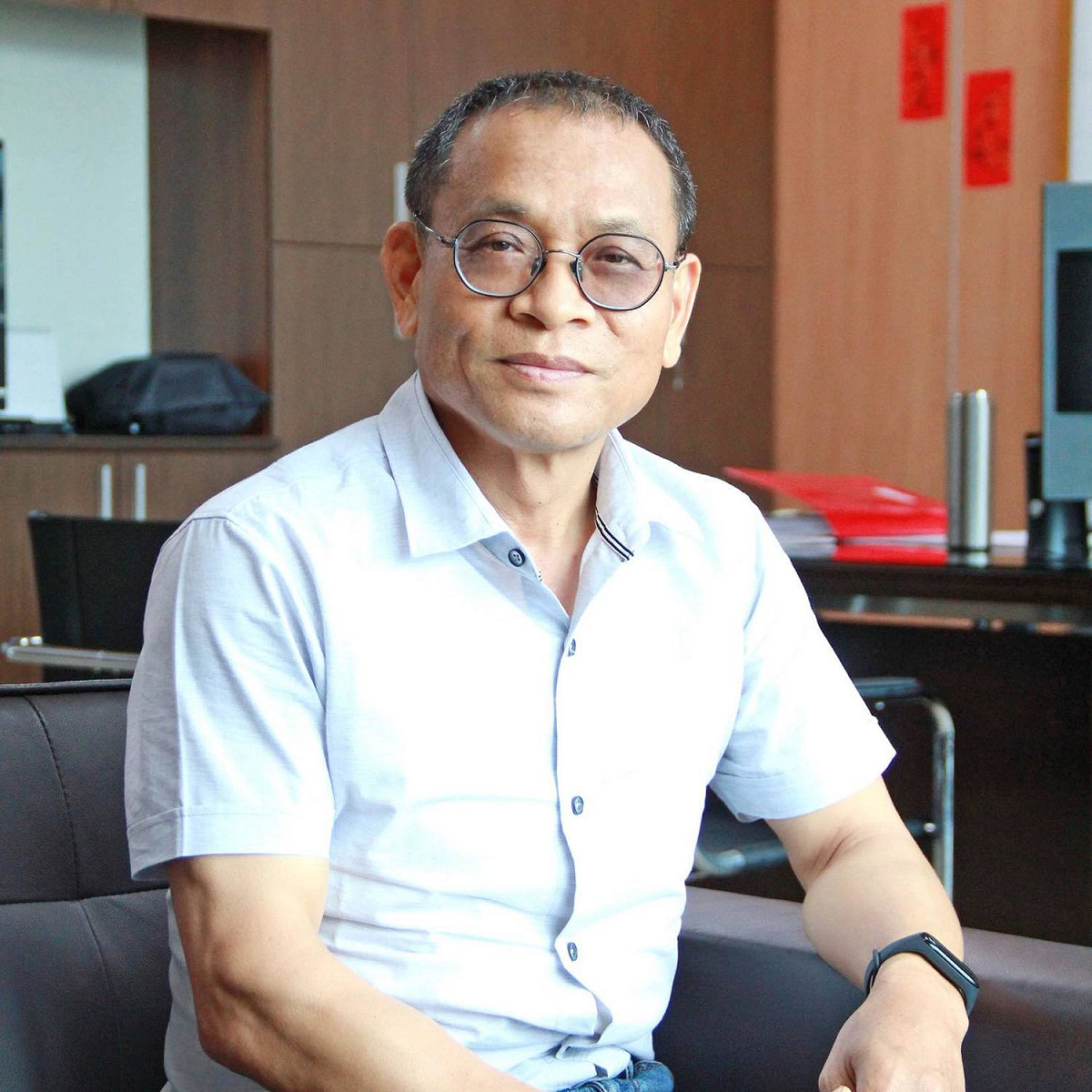 公路總局副局長林聰利傳出發燒請假，公路總局證實相關消息並表示今日起實施分流上班。 圖：翻攝自林聰利臉書