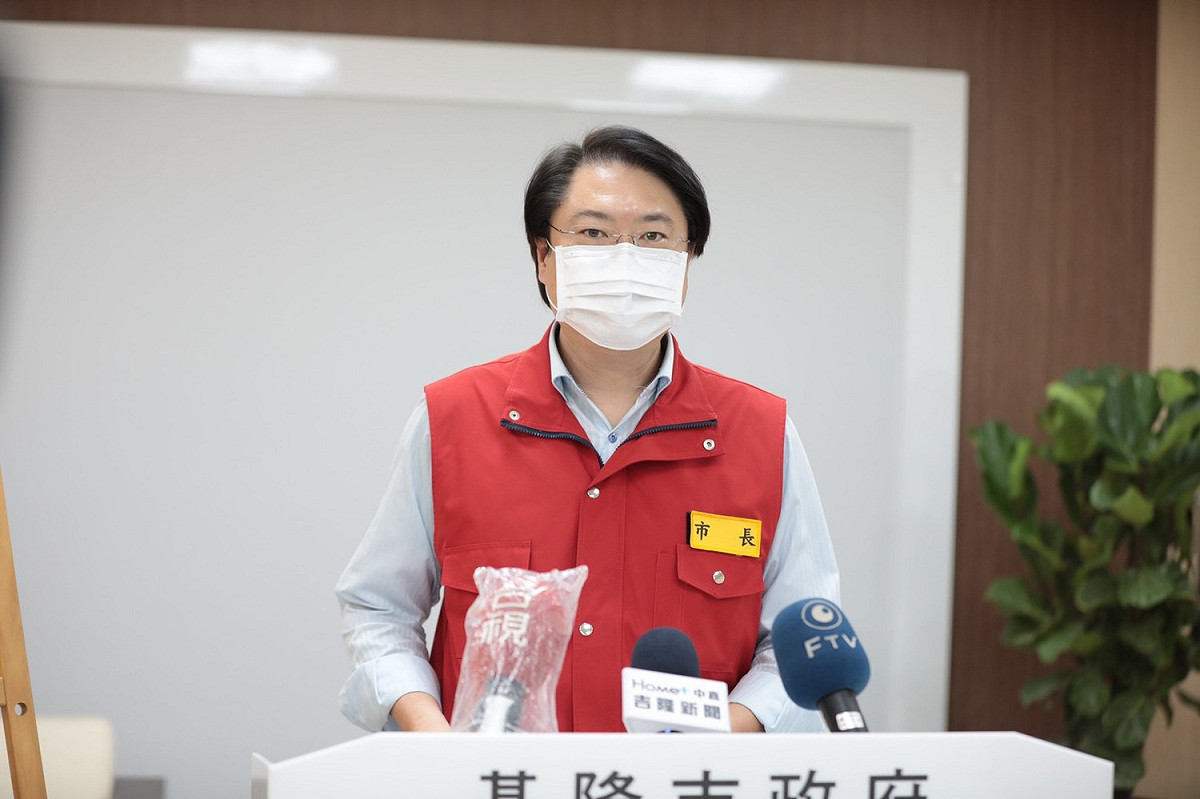 基隆市長林右昌今天公布最新3名確診者活動史。 圖：翻攝自基隆市政府官網