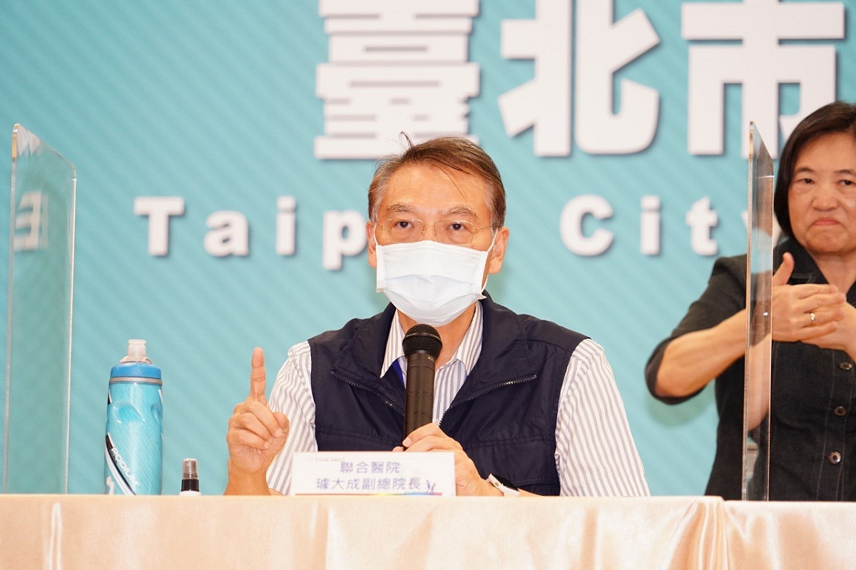 北市聯醫副總院長璩大成。 圖：台北市政府 / 提供（資料照）