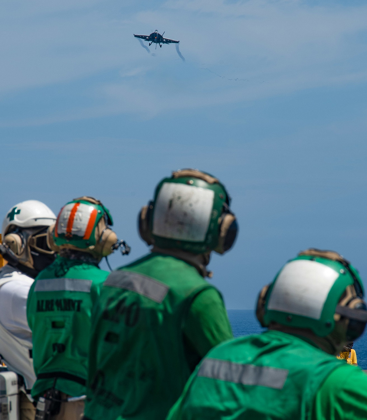 雷根號航空母艦與第五艦載機聯隊(CVW-5)在西太平洋水域聯訓、巡弋。 圖：翻攝U.S. Pacific Fleet推特