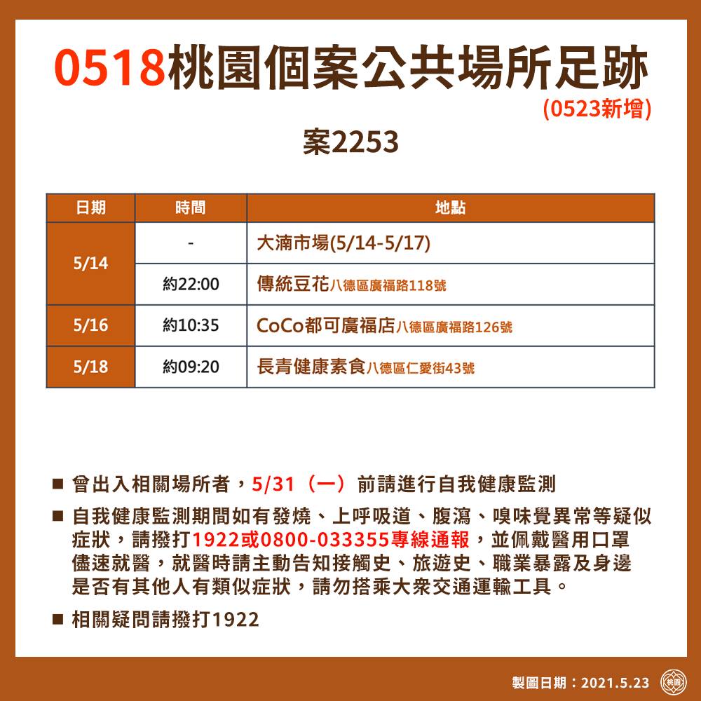 案2253足跡。 圖：取自鄭文燦臉書