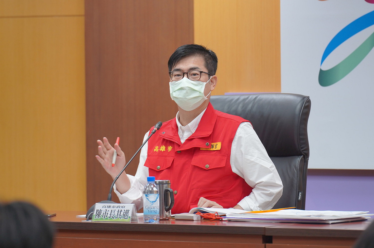 高雄市今未再新增本土病例，陳其邁表示不能因此放鬆。 圖：高雄市政府/提供