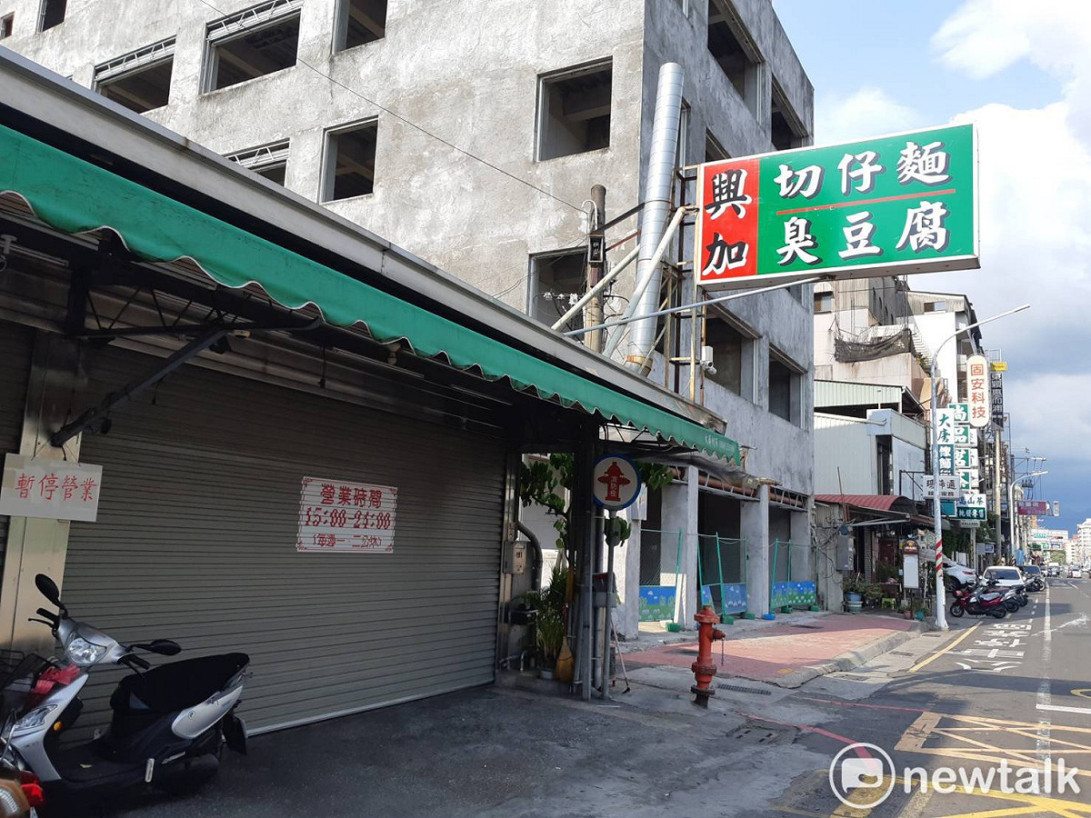 北部案例曾在嘉義市有足跡，包括知名的興加臭豆腐在內，市府已完成清消。 圖：蔡坤龍/攝