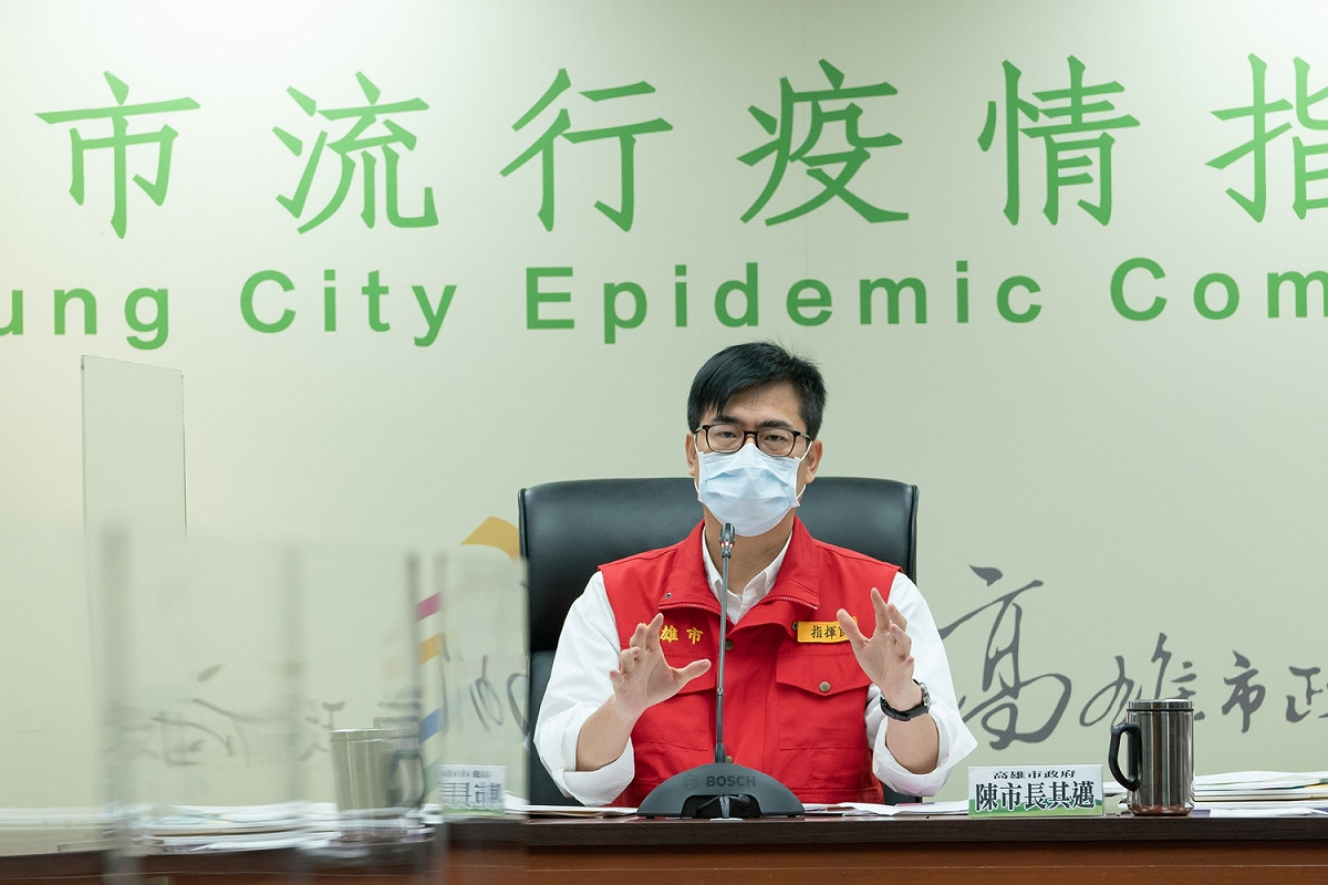 陳其邁表示將針對長照機構嚴格實施入住管制。 圖：高雄市政府/提供