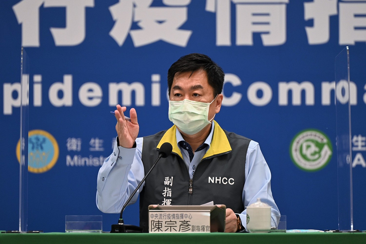 疫情副指揮官陳宗彥。 圖：中央流行疫情指揮中心/ 提供