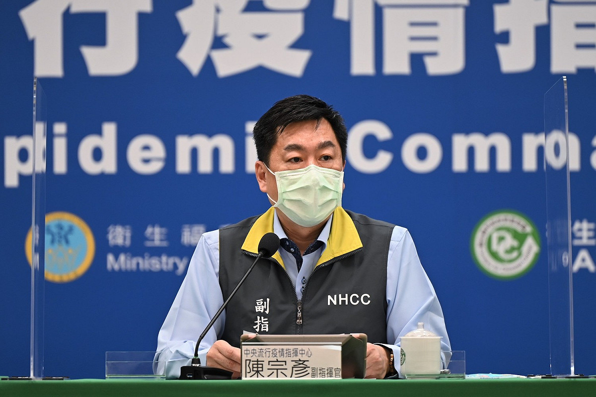 疫情副指揮官陳宗彥。 圖：中央流行疫情指揮中心/提供