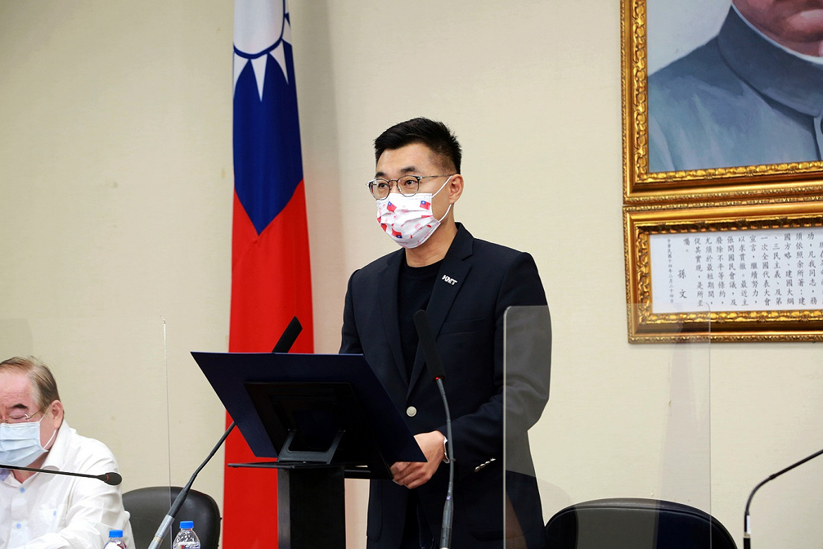 國民黨主席江啟臣。 圖：國民黨文傳會/提供（資料照）