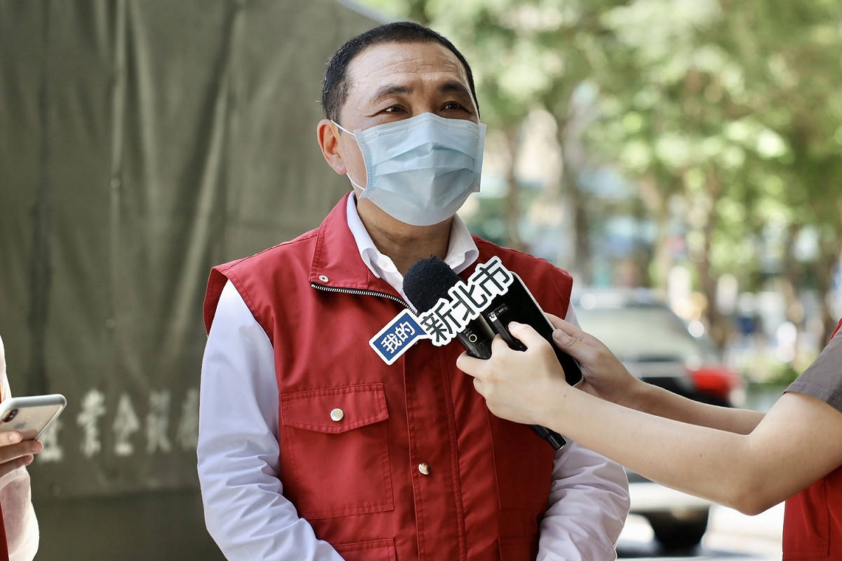 侯友宜證實有外國藥商向新北市政府接洽採購疫苗事宜。 圖：新北市政府/提供