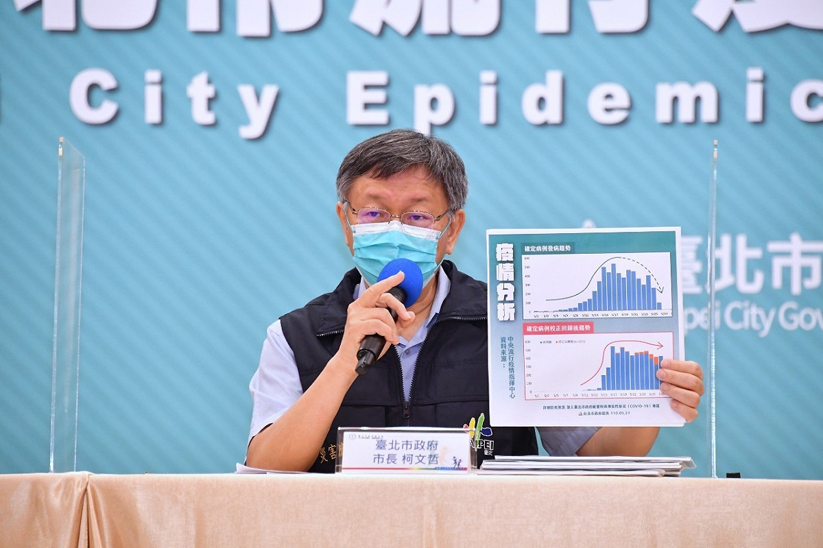 台北市長柯文哲。 圖：台北市政府 / 提供