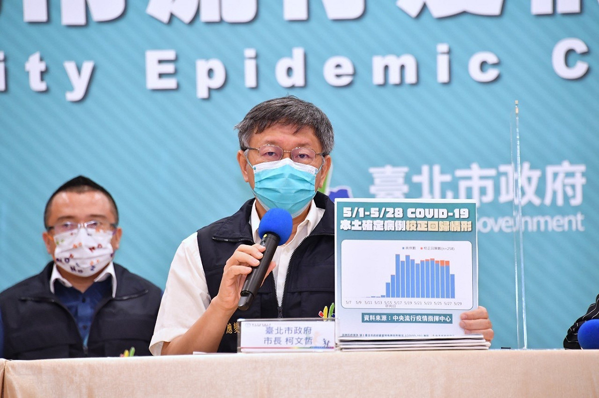 台北市長柯文哲。 圖：台北市政府 / 提供