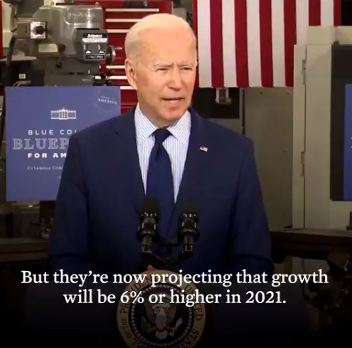 美國總統拜登今天提出1項6兆美元預算計畫。 圖/President Biden推特