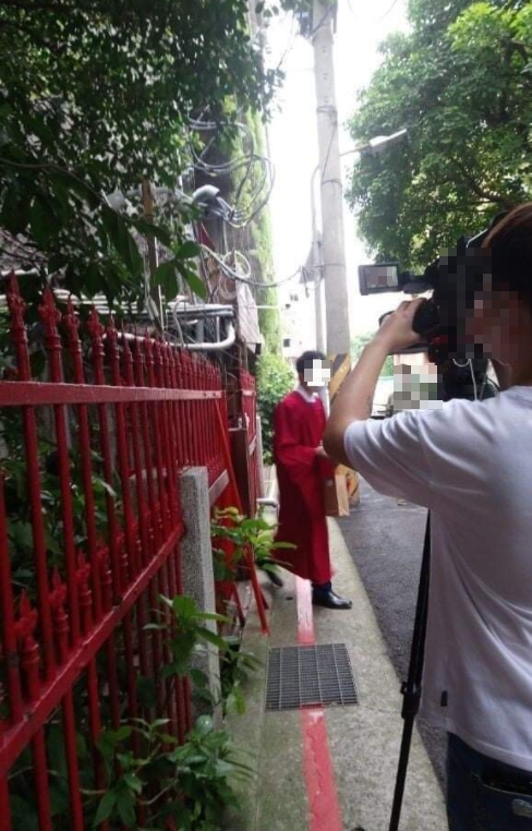 台北市私立奎山實驗高級中學不顧防疫規定，執意要辦畢業典禮。 圖 : 翻攝自我是北投人 臉書