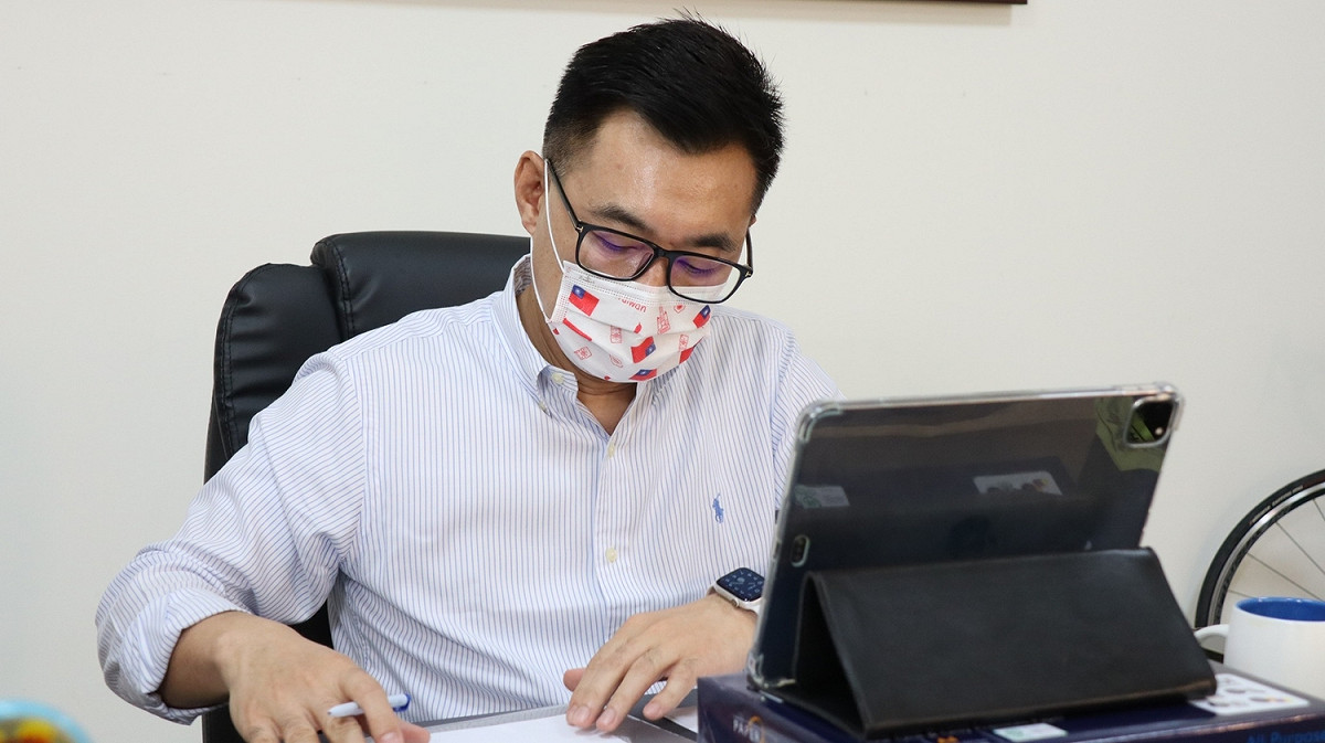 國民黨今（30日）召開「共同防疫聯盟」視訊會議。 圖：中國國民黨文化傳播委員會／提供