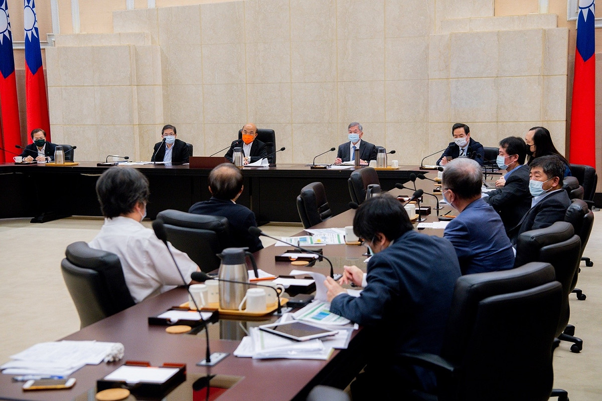 行政院長蘇貞昌2日舉行會議。 圖：行政院 / 提供（資料照片）
