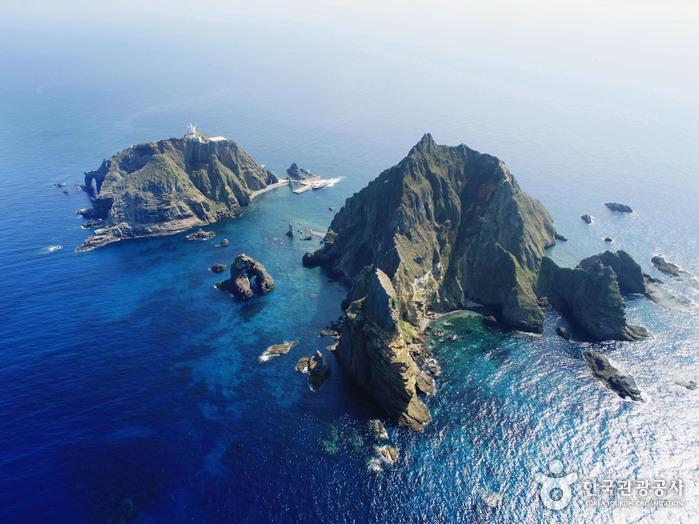 東奧官網將獨島標記為日本領土，引發南韓不滿。 圖：翻攝自韓國觀光公社