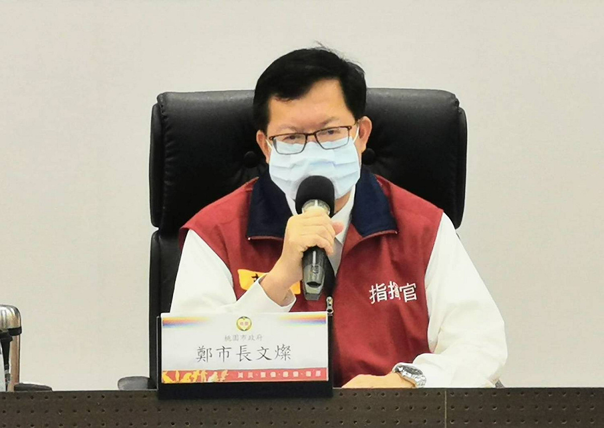 桃園市長鄭文燦表示，桃園市早在執行第一類優先施打疫苗時就已經安排部份長照機構人員接種疫苗。 圖：桃園市政府/提供