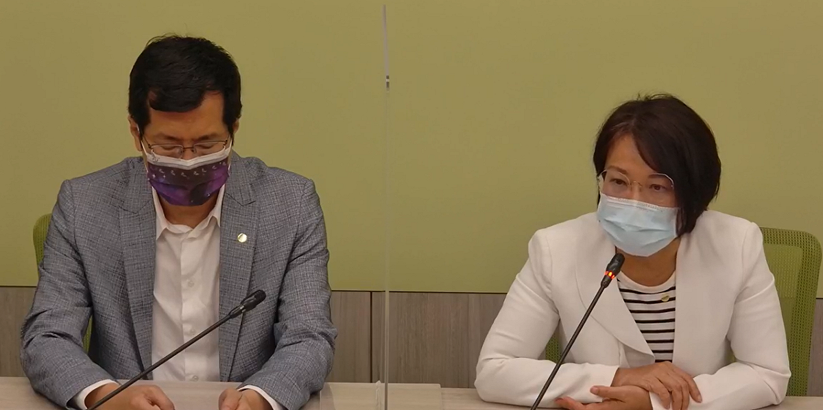 日本政府考慮提供AZ疫苗給台灣，立法院民進黨團今天(3日)表達感謝。 圖：民進黨團臉書
