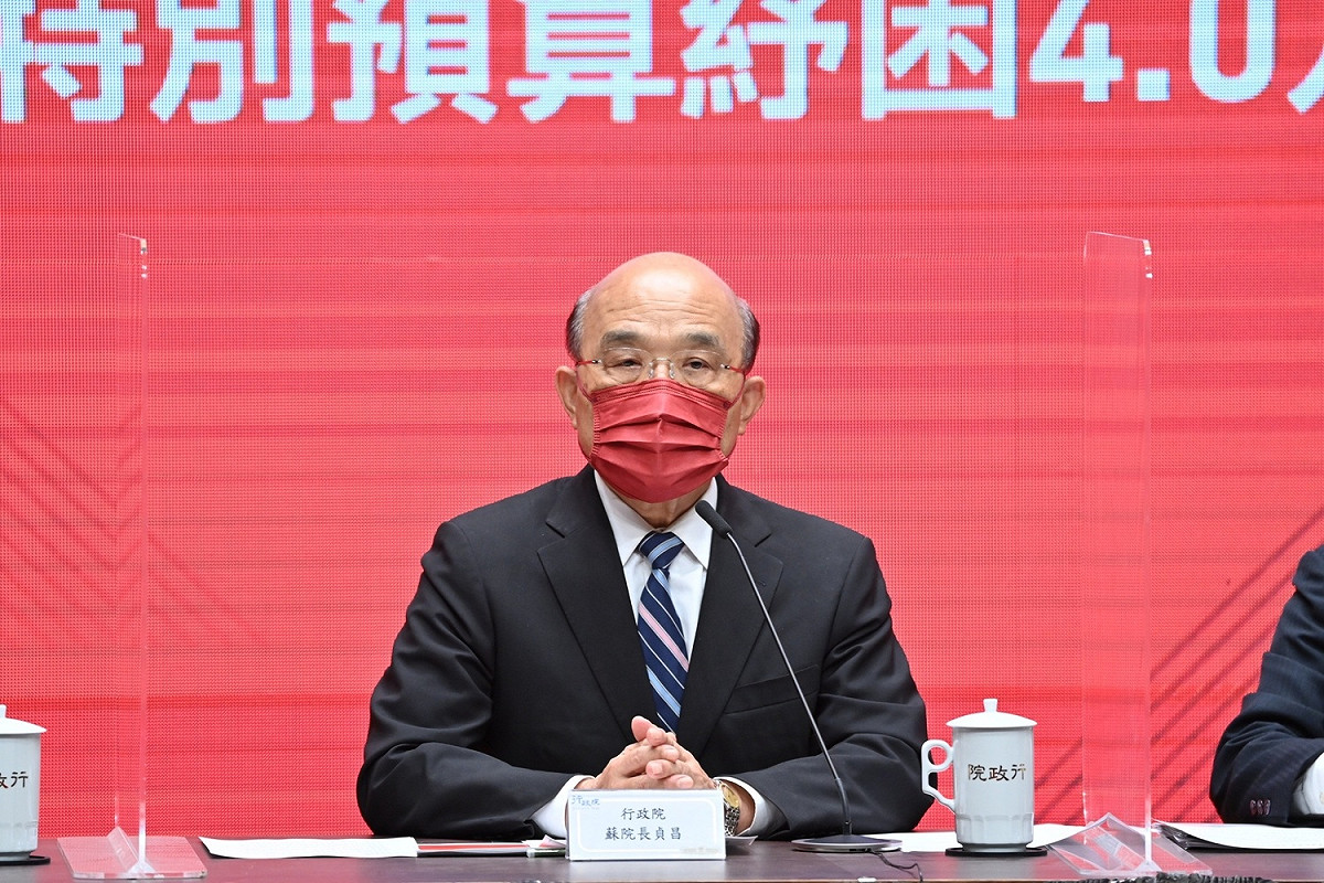 行政院長蘇貞昌。 圖：行政院 / 提供（資料照片）