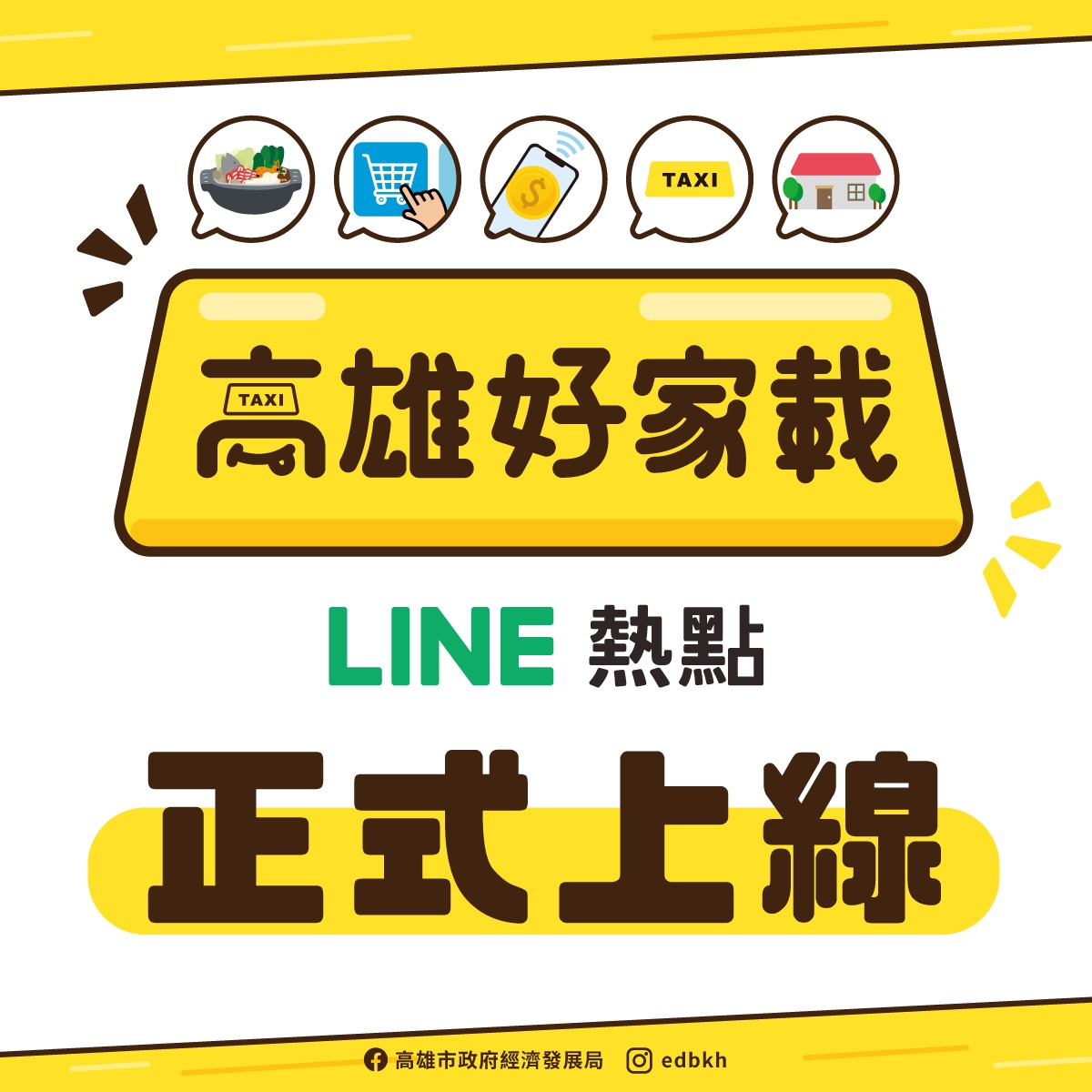 「高雄好家載-防疫互助經濟」方案正式上線。 圖：高雄市政府/提供