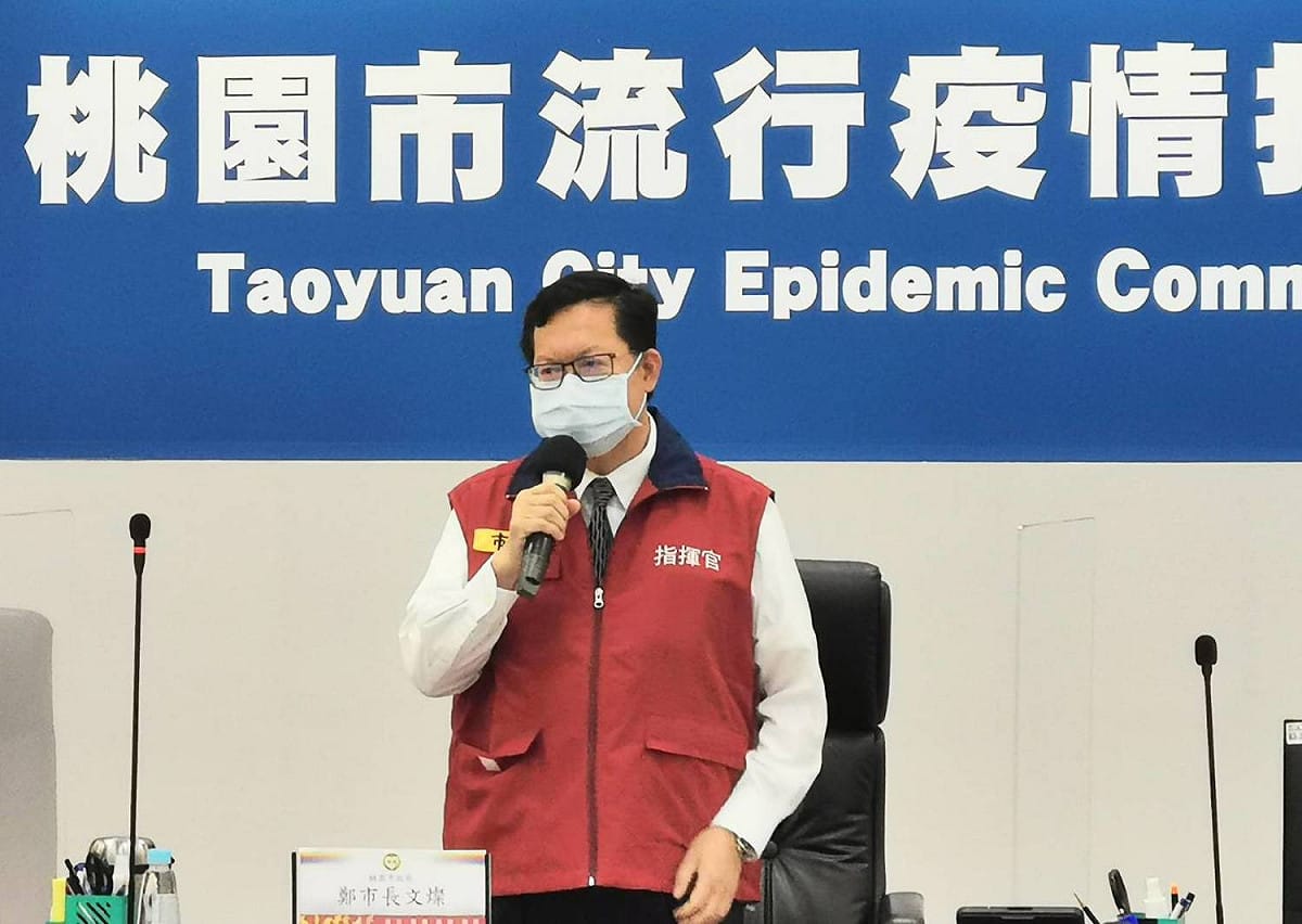 鄭文燦呼籲今年端午節就是待在家裡，不外出、不聚會、不聚餐，就是最好的端午節。 圖：桃園市政府/提供