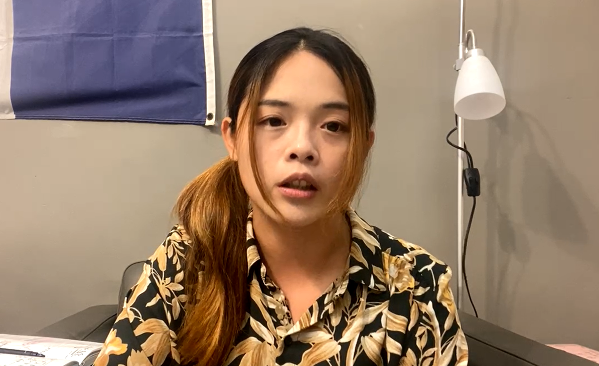 廖郁賢昨天坦言，已施打疫苗，引發外界質疑。 圖：廖郁賢臉書