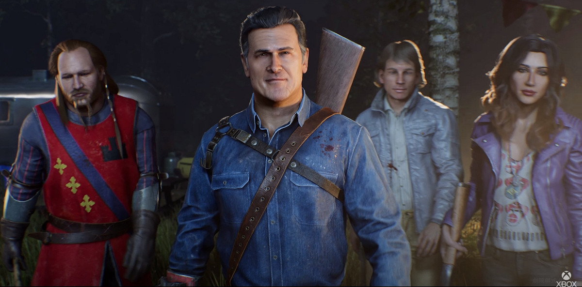 當年飾演《鬼玩人》電影男主角Ash Williams的演員布魯斯˙坎貝爾（Bruce Campbell）親自為Evil Dead: The Game實機預告配旁白。 圖：翻攝自Xbox YouTube
