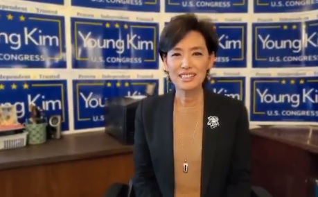 共和黨議員金映玉（Young Kim） 圖 : 翻攝自Young Kim推特