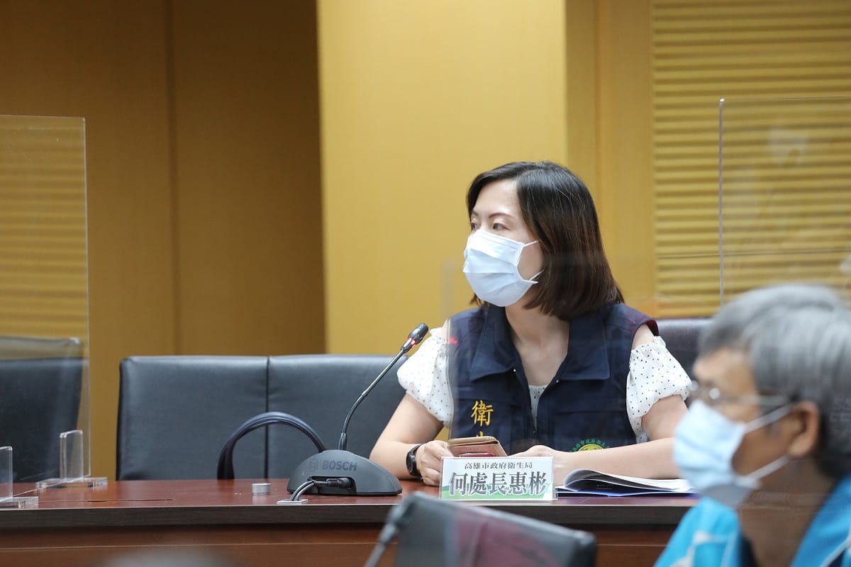 高市府衛生局疾管處長何惠彬 圖：高雄市府提供