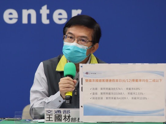 交通部長王國材。 圖：交通部／提供