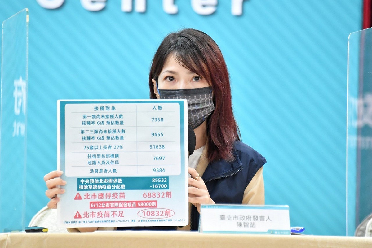 台北市發言人陳智菡。 圖：台北市政府 / 提供