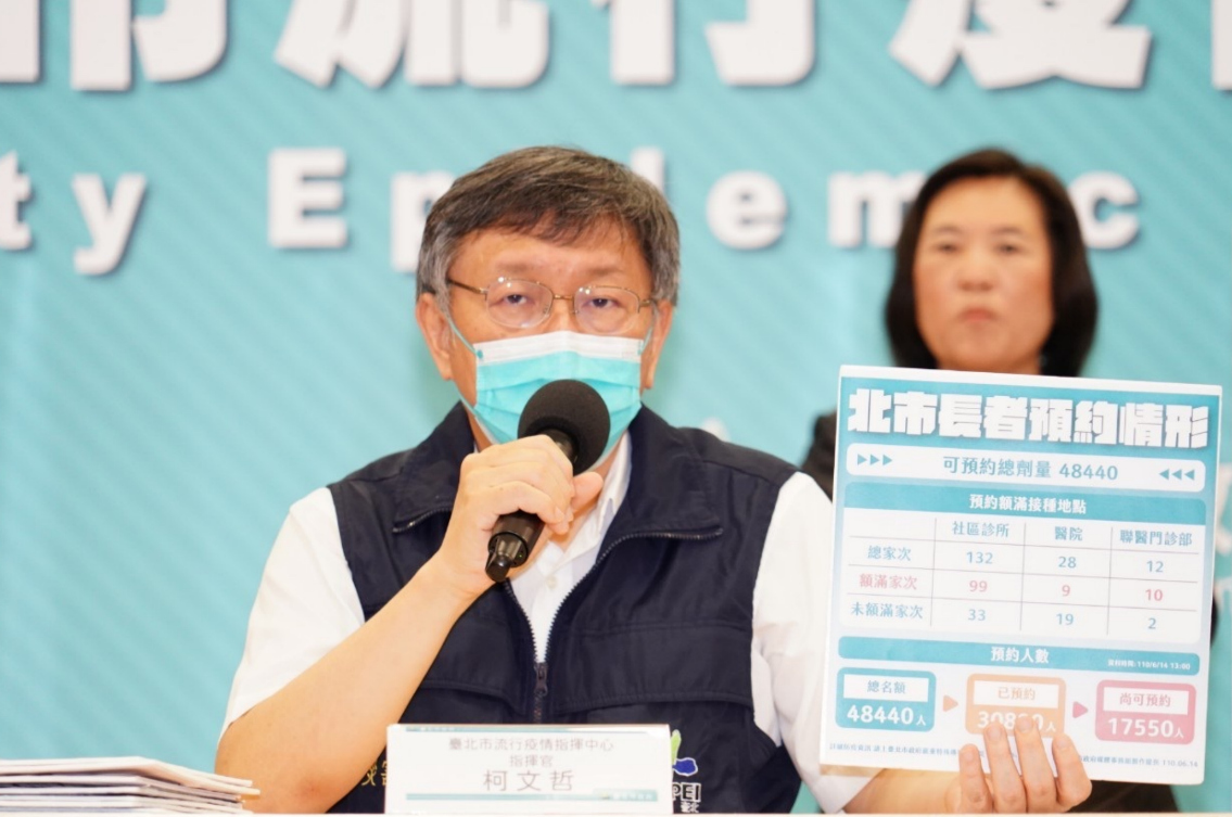 台北市長柯文哲。 圖:北市府提供