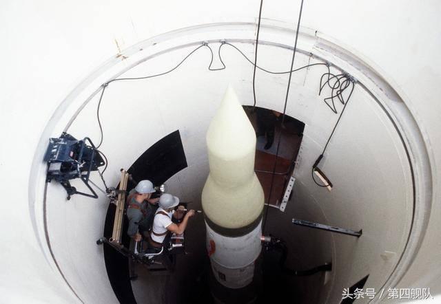 美軍現有450枚陸基「義勇兵Ⅲ」洲際彈道飛彈。 圖：翻攝陸網頭條號/第四艦隊