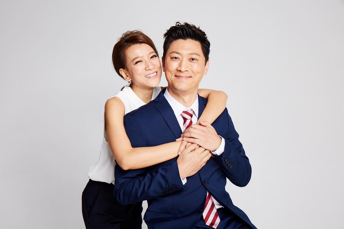 侯昌明、曾雅蘭夫妻因為施打好心肝診所的疫苗引發爭議。 圖：翻攝自臉書