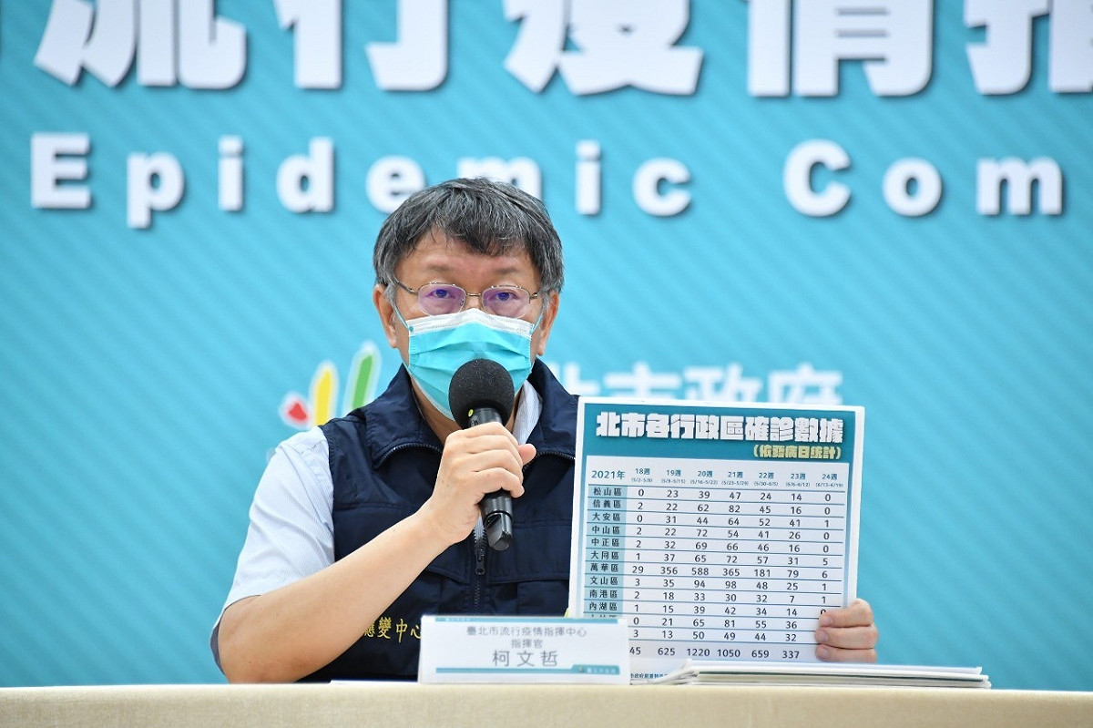 台北市長柯文哲。 圖：台北市政府 / 提供