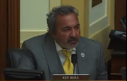 美國眾院外委會亞太小組領袖民主黨籍貝拉（Ami Bera） 圖：翻攝Ami Bera, M.D. Twitter