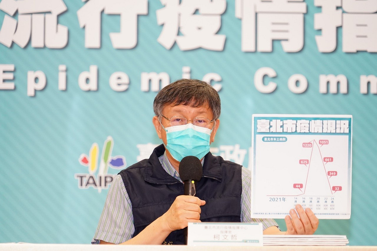 台北市長柯文哲。 圖：台北市政府 / 提供