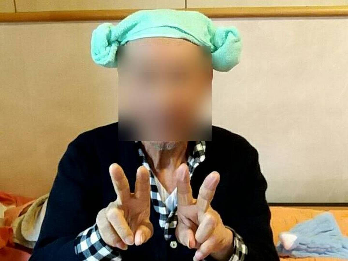 台北慈濟醫院成功為高齡90歲長者拔管，長者歡喜出院。 圖：台北慈濟醫院提供