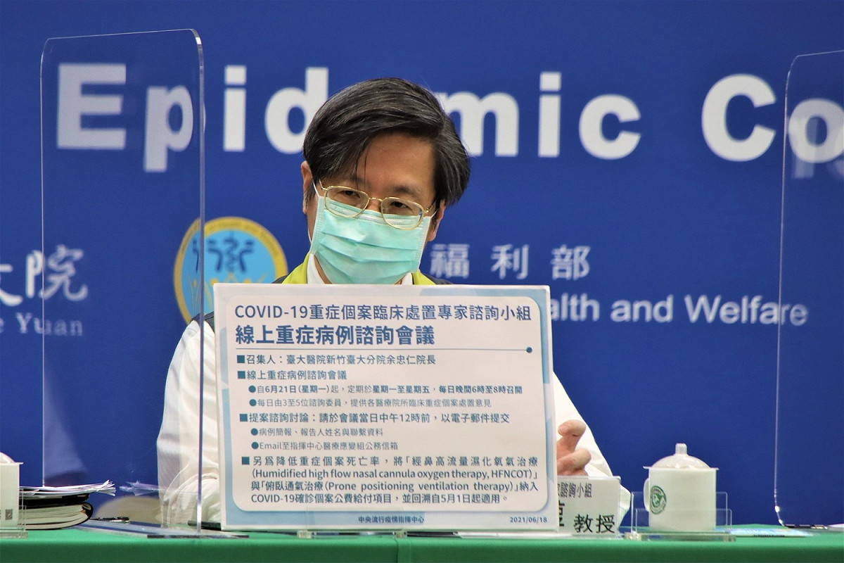 指揮中心專家諮詢小組召集人張上淳。 圖：中央流行疫情指揮中心/提供