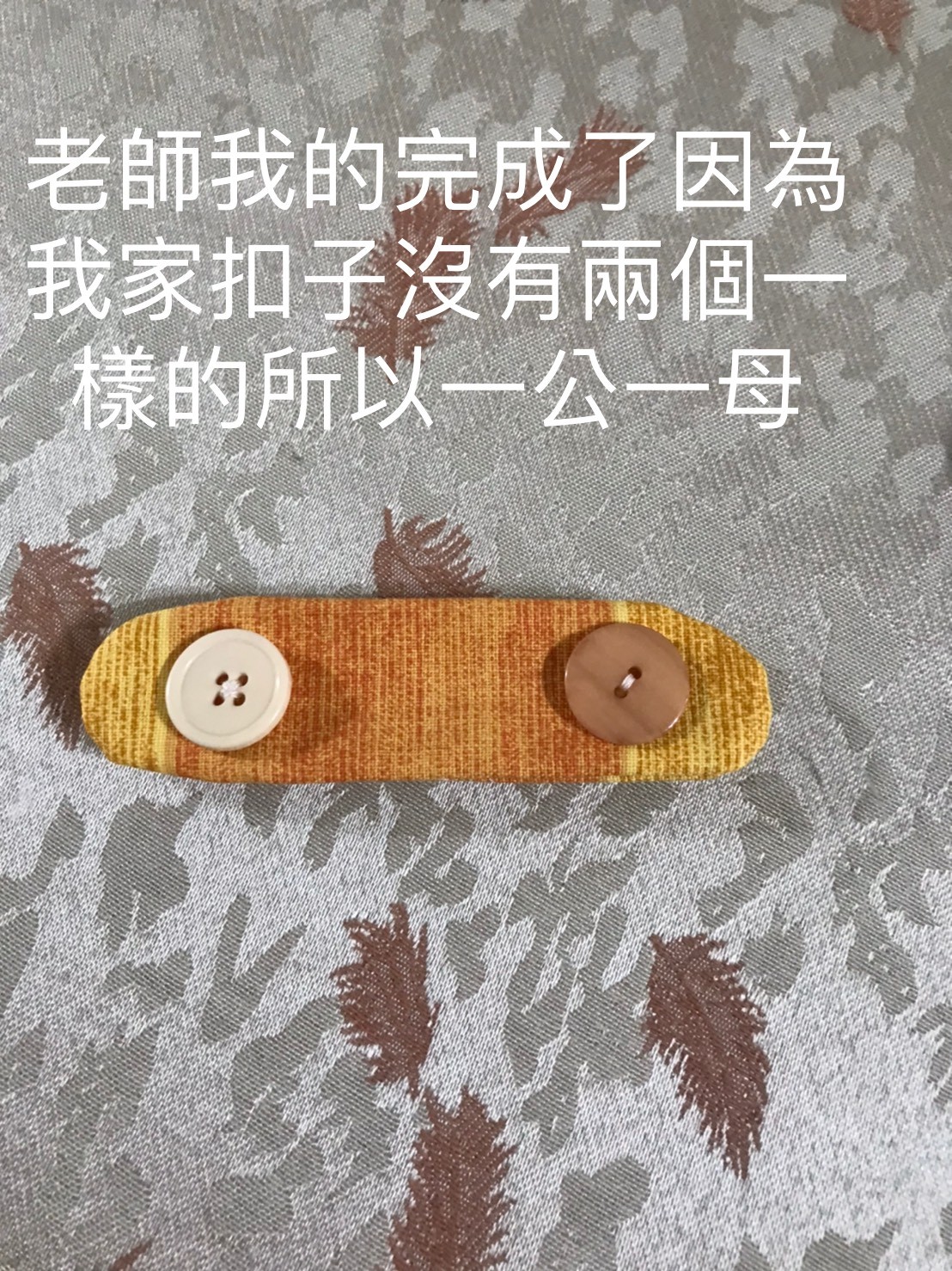 學員上傳作品，運用軟體加註文字說明。 嶺東科大/提供