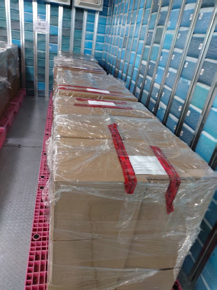 莫德納疫苗封存。 圖：食藥署／提供