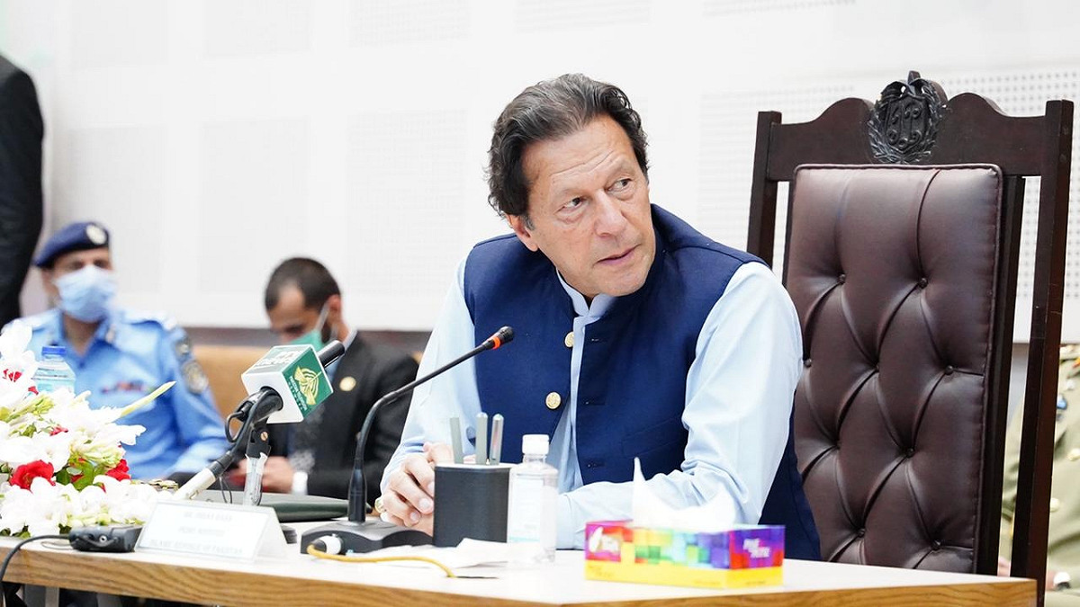 今年四月，巴基斯坦國民議會舉行不信任投票將原總理汗（Imran Khan）趕下台。 圖：巴基斯坦正義運動黨臉書