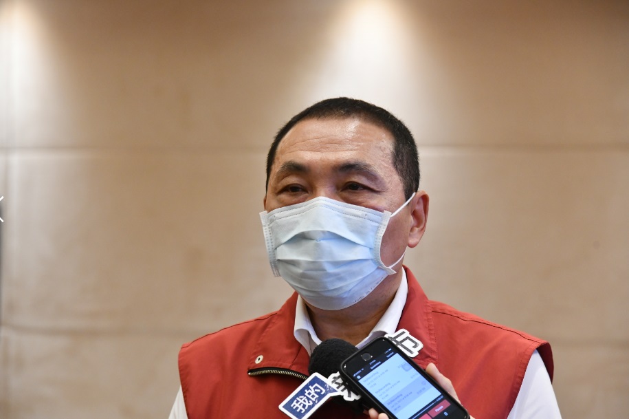 侯友宜重申目前沒有樂觀權利也沒有解封條件。 圖：新北市新聞局提供