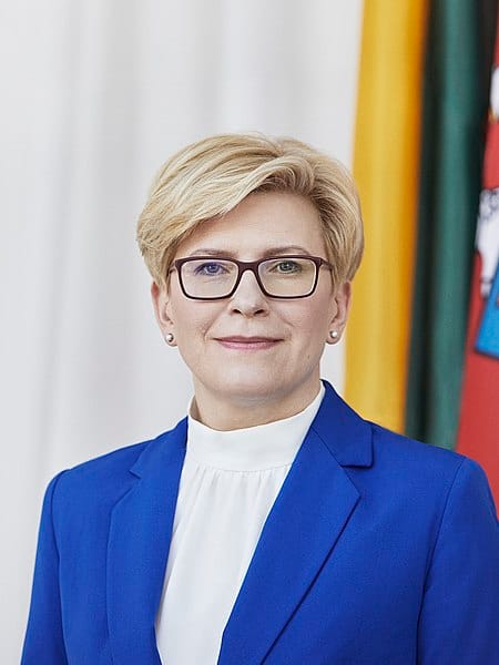 立陶宛總理席莫尼特（Ingrida Šimonytė）表示：「我們想送更多，但我們只能量力而為」 圖：翻攝維基／Rokasdarulis