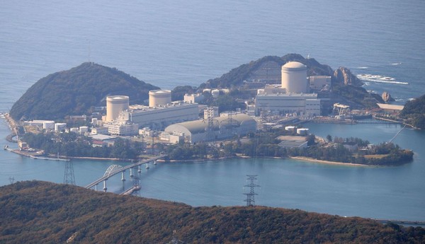 日本福井縣美濱町美濱核電廠。 圖：翻攝維基百科